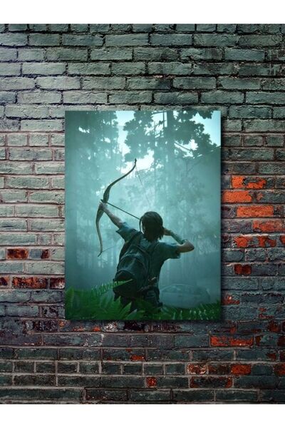 ZNC Ellie, The Last Of Us, Eşsiz Tasarım Oyun, Karakter Posterleri, Özel Tasarım Kağıt Poster,