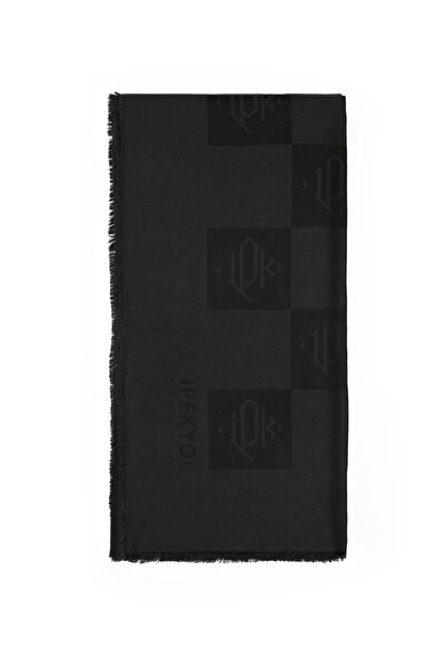 İpekyol Monogram Shawl 130X130Cm