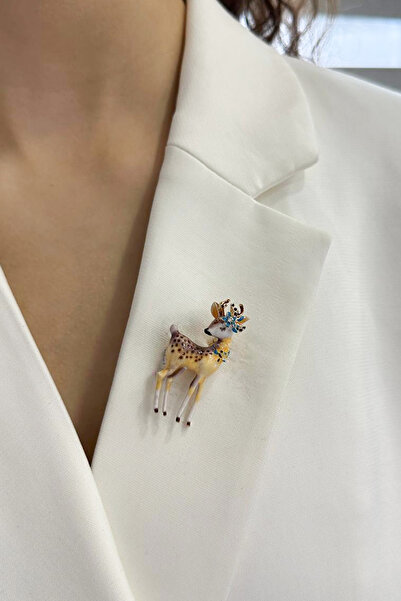 Modex Mineli Ceylan Broş (Ölçü:4cm)