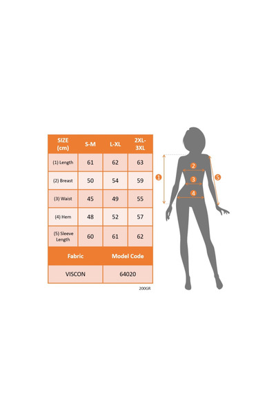 yonca aksesuar    Women's Long Sleeve Crew Neck Patterned Viscose Blouse