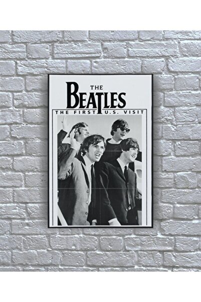 icase The Beatles Music Group Poster Copertă album Tablou pe lemn