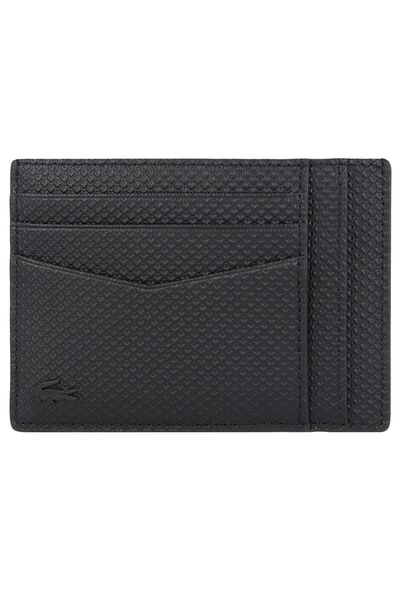Lacoste Chantaco Kreditkartenetui RFID Schutz Leder 13 cm