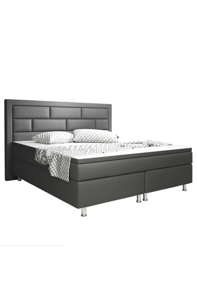 interbed Nizza Suni Deri 3 Lü Set (YATAK BAZA BAŞLIK)180x200 (KAPALI BAZA OTE...