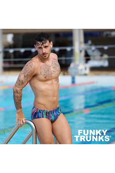 Funky Trunks Κοντό μαγιό για αγόρια Rain Down