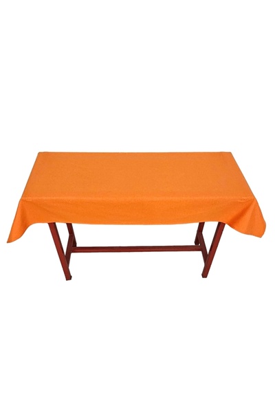 Kostüm Sarayı Sıra Örtüsü Pamuklu Turuncu (40 X 120 cm Ölçülerindeki Sıralar İçin)