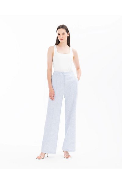 SEÇİL Pantaloni cu jumătate de elastic în talie