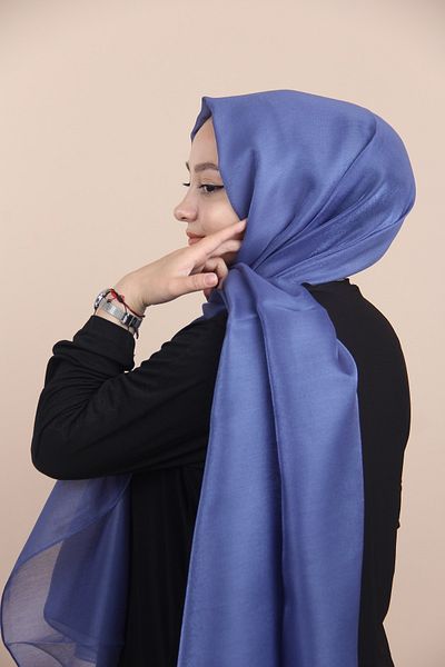 Siyane Indigo Scarf Diamond Σάλι