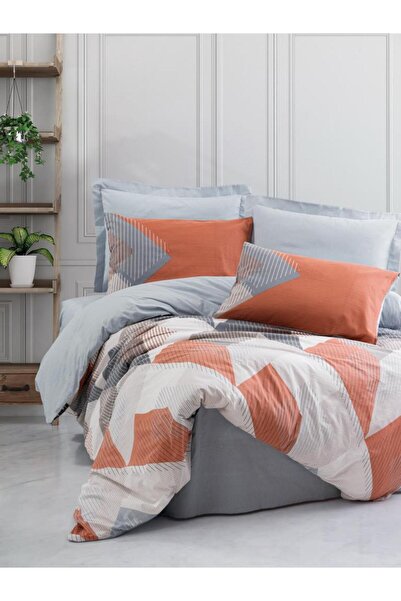 Cotton Box Комплект двойно спално бельо Ranforce Joseph Blue