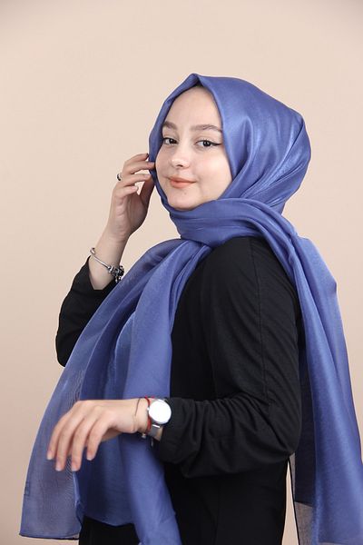 Siyane Indigo Scarf Diamond Σάλι