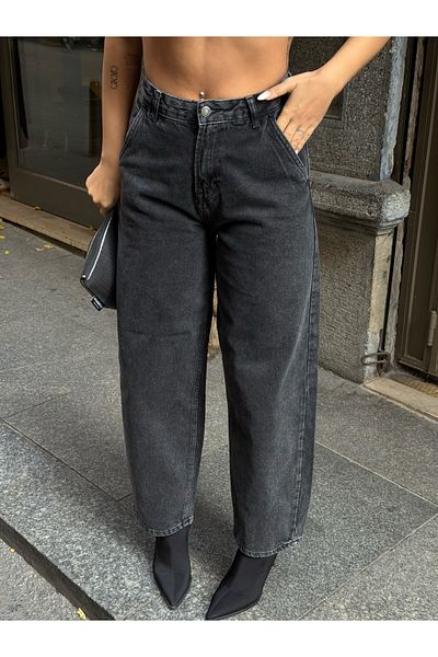 XBELLA DENİM PANTALON JEAN BAGGY FUMAT