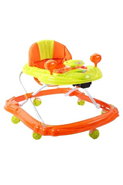 BabyCara مشاية أطفال على شكل سيارة مع أضواء موسيقية