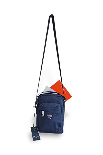 Guess ORİJİNAL GUESS LACİVERT POSTACI ÇANTASI
