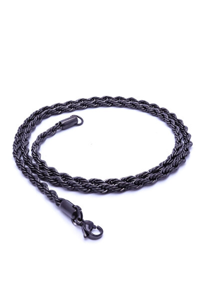 Caseras قلادة من الفولاذ بحبل ملفوف مقاس 4 مم - CSR 1180121