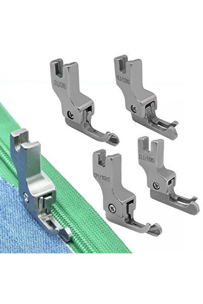 VARDIR Dar Çıma Ayak 4 adet kesik çıma ayak  Sanayi tipi düz dikiş makineler içindir