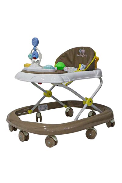 Everything for kids مشاية أطفال قابلة للتعديل مع ألعاب وموسيقى 8 عجلات