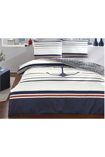 Taç TAÇ RANFORCE ÇİFT KİŞİLİK NEVRESİM TAKIMI HARBOR LACİVERT