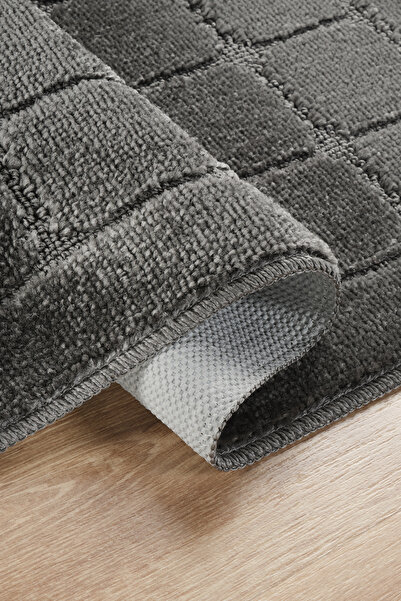 Konfor Halı Soft Shower Square Backyard Floor Mat Bath Mat Set Long Lasting Water Absorbent 50X8