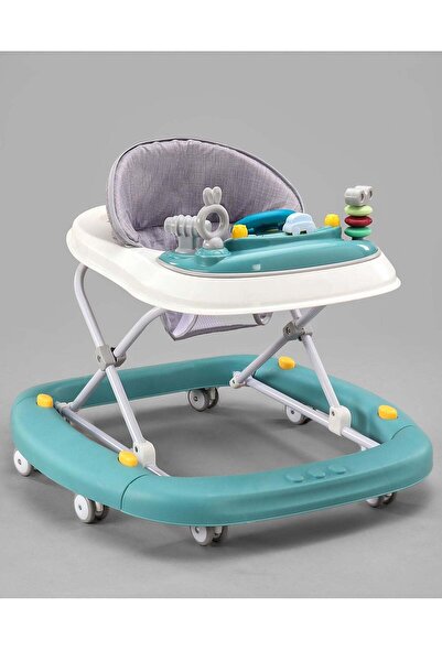 BabyCara مشاية أطفال موسيقية وكرسي هزاز مع ارتفاع قابل للتعديل