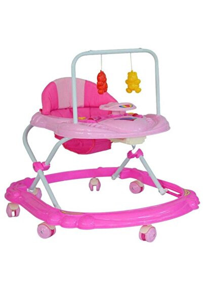 BabyCara مشاية أطفال خفيفة الوزن مع موسيقى وألعاب معلقة وارتفاع قابل للتعديل ...