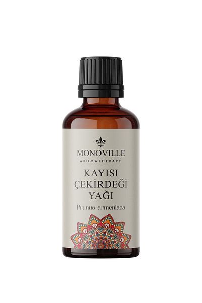 Monoville Ulei din semințe de caise 30 ml presat la rece 100% pur și natural (ulei din semințe de caise)