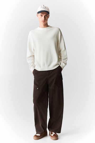 Pull & Bear Gofre kazak