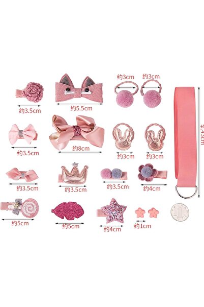 New Obsessions Girl's Buckle Set in a Gift Bag Box - 18 Pieces