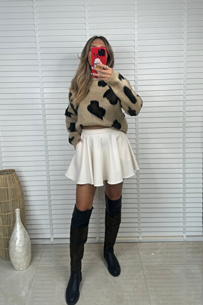 Mucios Volanlı Mini Etek