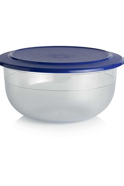 Tupperware 3.5 Liter Night Blue Crystal Storage Container