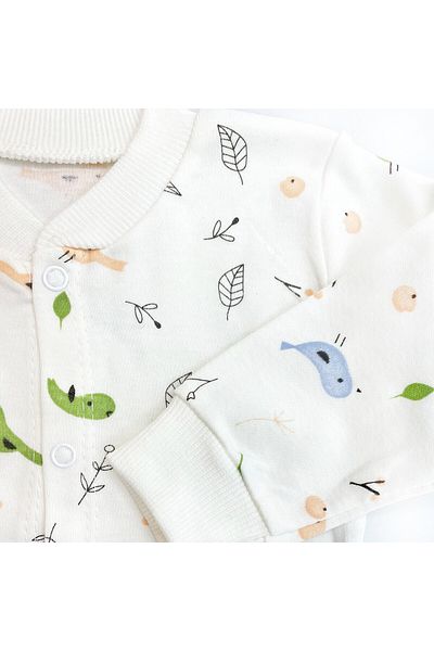 Sema Baby Doremodam Sema Baby Happy Birds Baby Pajama Set 0-3 Months