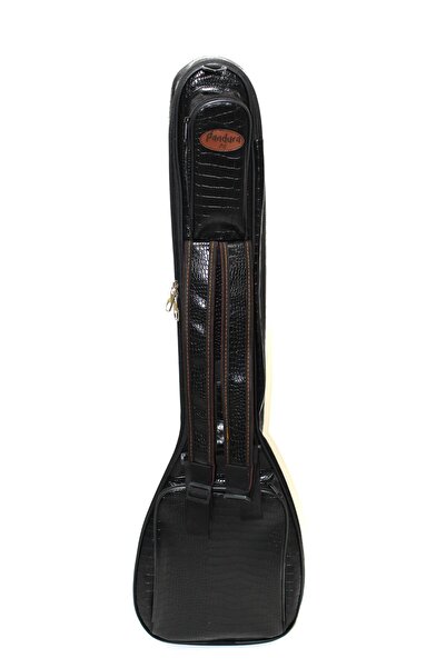 PANDURA MÜZİK Piele neagră - Carcasă Kilifi cu șireturi cu mâner scurt, carca...