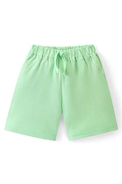 Bonfino 100% Cotton Knit Above Knee Length Shorts Solid & Tree Print Pack of 3 - Multicolour