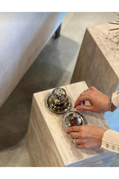 FAMAR Doğal Traverten 2 li sehpa