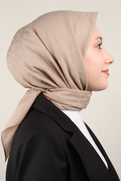 Pierre Cardin Pamuklu Eşarp 4105-18 Çöl Beji