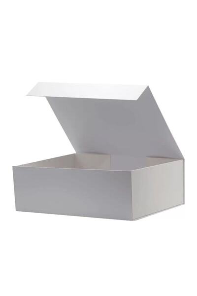 Home in Joy Hediye Kutusu Boş Mıknatıslı  Beyaz 24x17x10 cm