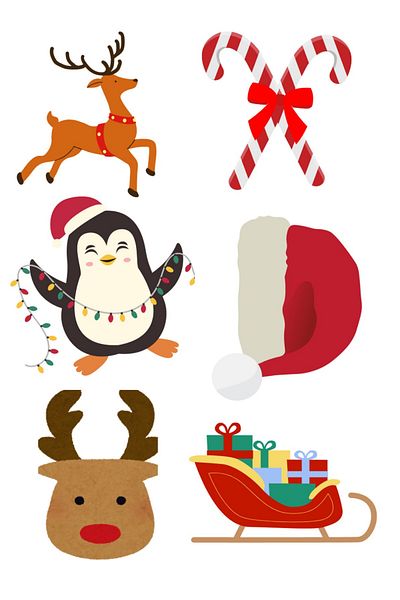 Aydede Oyunevi Felt Christmas Ornaments Set of 12 Handmade Decoration with Drawstring for Pine Tree