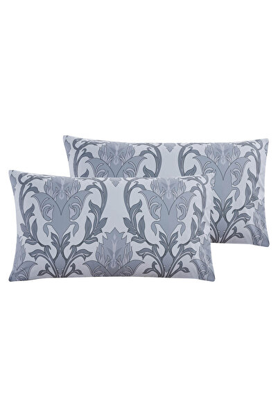 In House Anthony | Microfiber Comforter Set 4 Pieces, King, 260x240 cm, Light Grey