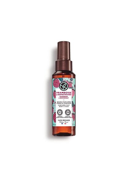 Yves Rocher Raspberry & Peppermint Perfumed Mist Hair & Body