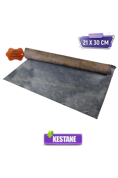 AiryFooT Crazy Piece Leather 21 x 30 cm Leather Crazy Leather Естествена кожа за хоби
