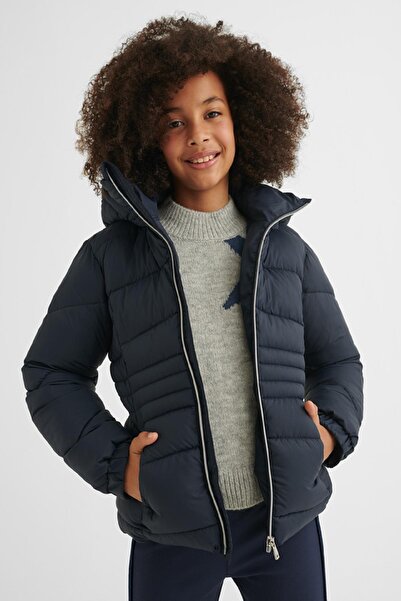 MAYORAL Girl's Padded Jacket 0416 Navy Blue