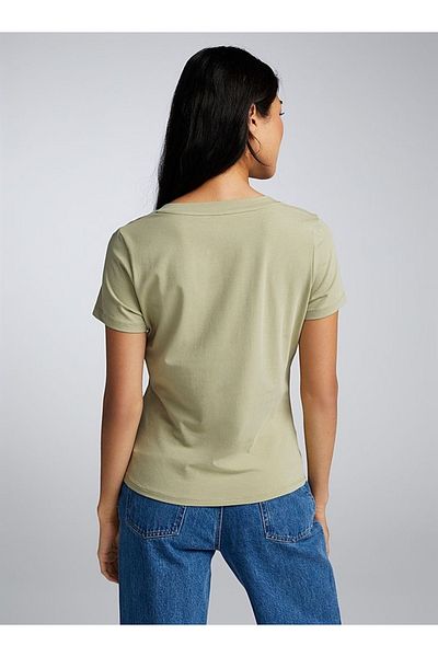 Superlife Superlife Women's V-Neck Tshirt Spr24Tsk45
