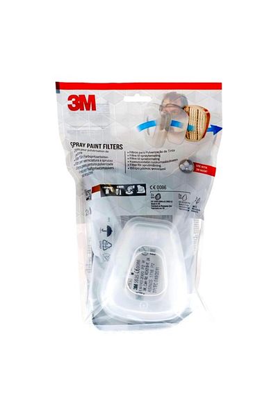 3M Refill Filter Gas/Vapor Half Respiratory Mask Medium