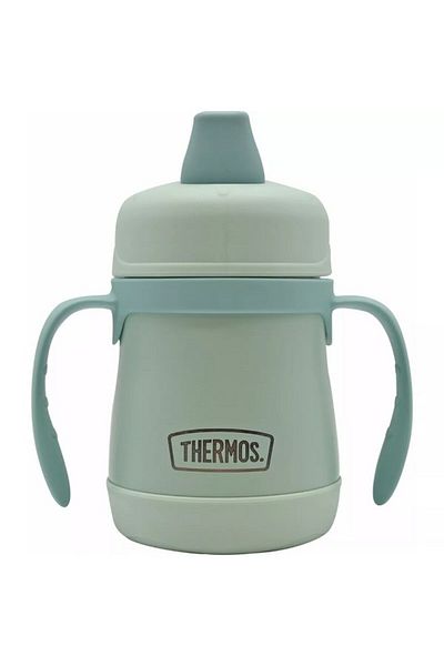 Thermos Vacuum Insulated Stainless Steel Sippy Cup with Handles 7oz