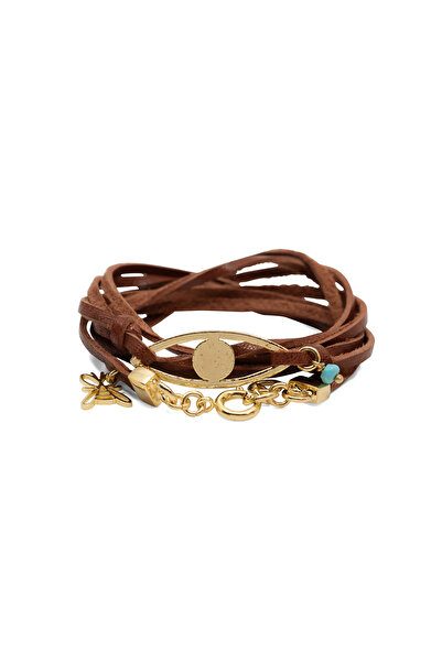 Atelier Petites Pierres Eye Wrap- Göz Detaylı Dolamalı Bileklik