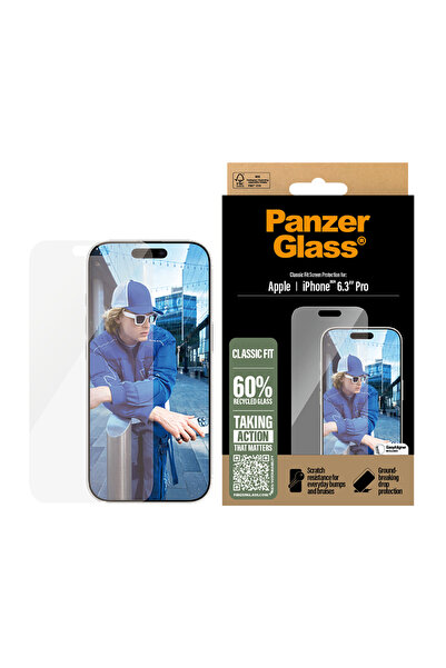 Panzer Glass Screen Protector iPhone 16 Pro - Classic Fit and Clear
