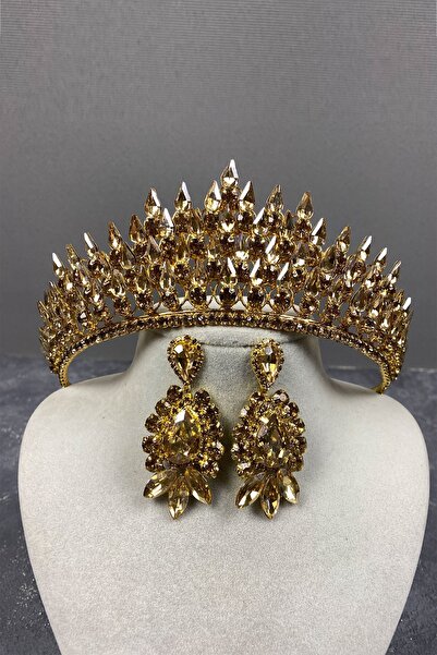 Limelia Σετ σκουλαρίκια με τρισδιάστατο νυφικό και βραδινό φόρεμα σε χρώμα με...