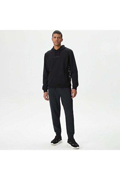 Nautica Erkek Siyah Standart Fit Eşofman Altı