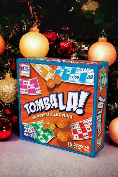 Apexma Tombala Yılbaşı Oyun Seti - Aile Kutu Oyun Set