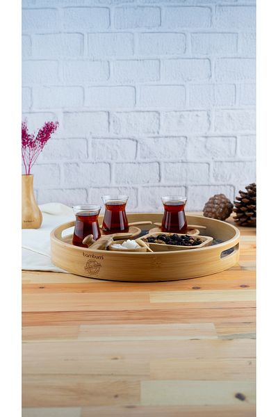Bambum Carnell 2 Round Tray