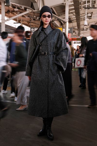 Manuka Παλτό Diana Maxi Premium Anthracite