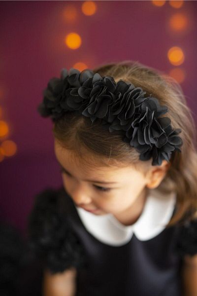 Hayalperest boncuk Girl's Black Frida Crown